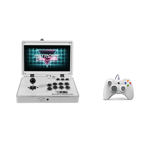 Folding 14" Game Console (White)