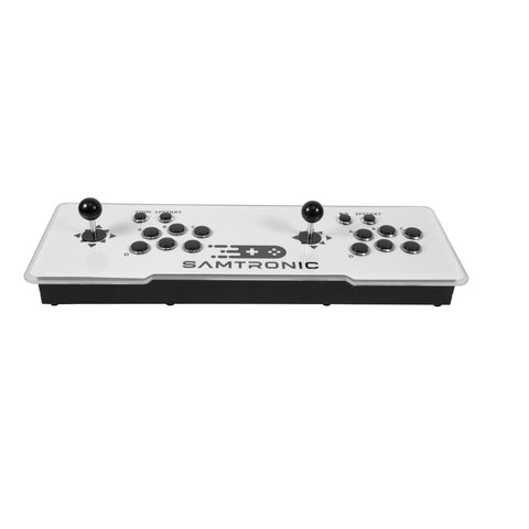 Arcade Joystick Game Console (Black & White)