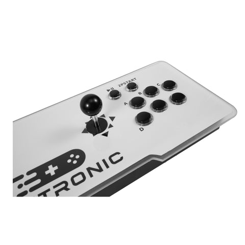 Arcade Joystick Game Console (Black & White)